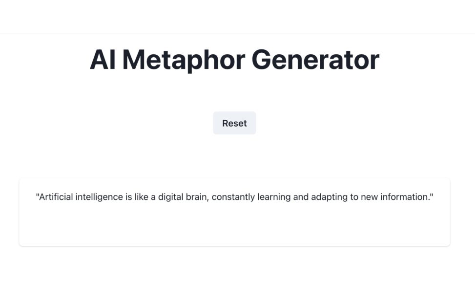 Draft with AI website titled \